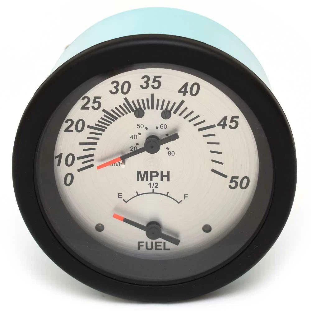 VeeThree Boat Multifunction Gauge 70315 - Speedometer Fuel 3 3/8 Inch