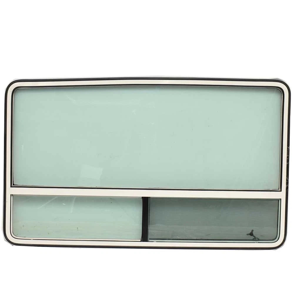 Parker Boat Sliding Cabin Window - 54 X 32 1/2 Inch Aluminum