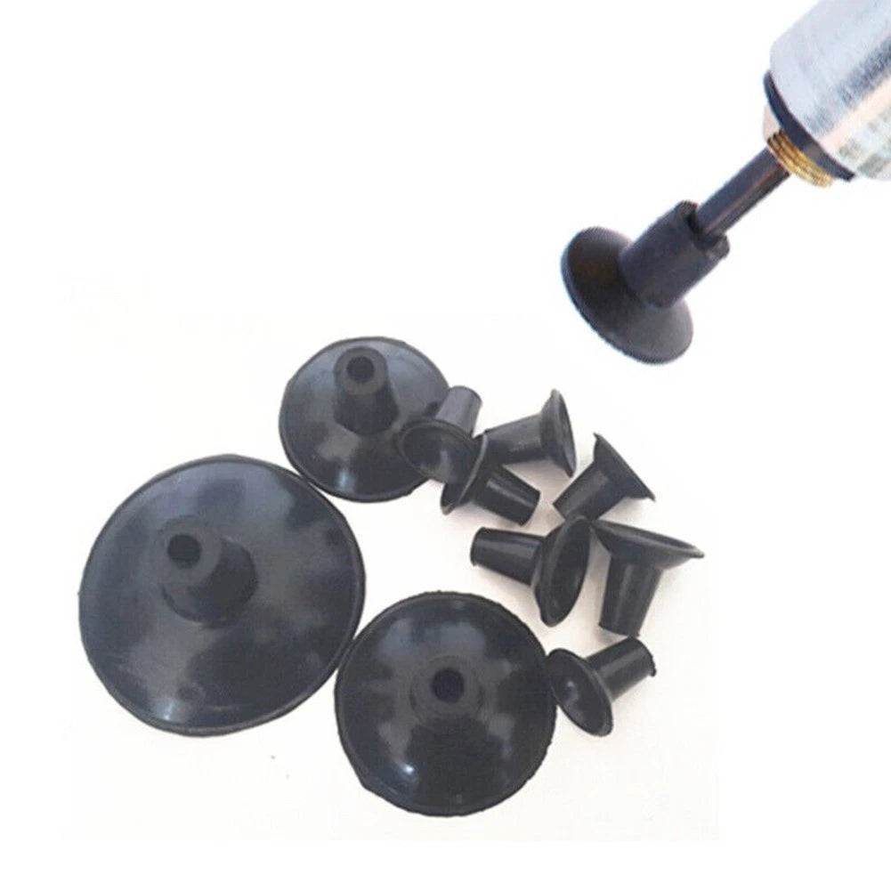 Valve Grinder Sucker 10pcs 25/ 30/38/40/50/ 60/ 80mm Black
