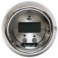 Veethree Boat Digital Depth Finder Gauge 68921 - Black Sterling 2 Inch