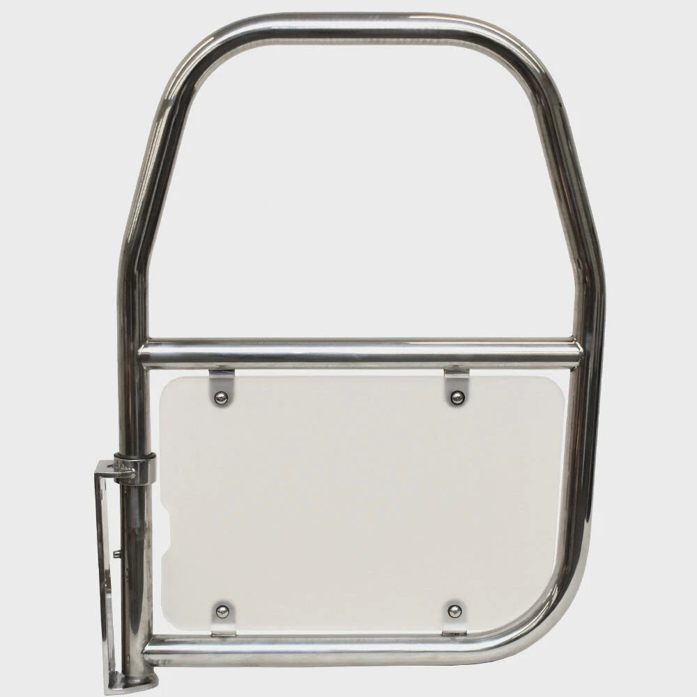 Aviara Boat Transom Gate 548200 - Stainless Steel with Acrylic Pane
