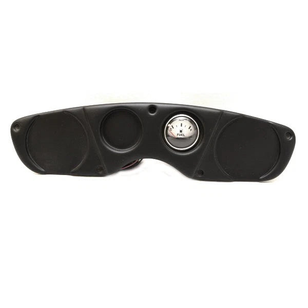 Lund Boat Gauge Panel 2074399 - 17 5/8 X 4 3/4 Inch Black Matte