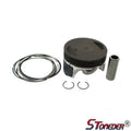 STONEDER Z190 Piston Kit 62mm 14mm for Zongshen 190cc Engine Pit Dirt Bike