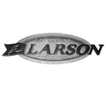 Larson LXI Boat Raised Decal Sticker - Wakeboard Edition Black