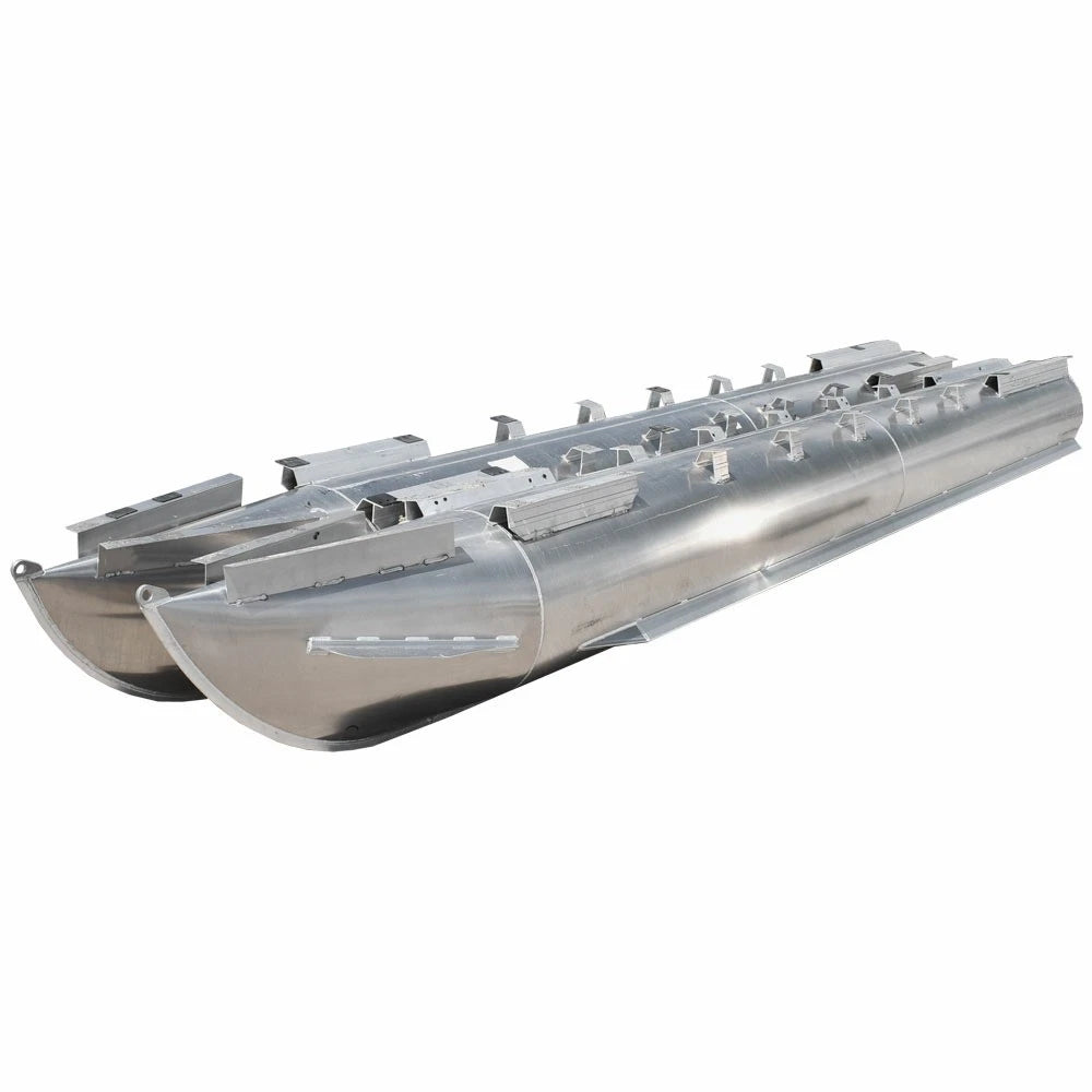 Pontoon Boat Tube Float Logs - with Lift Strakes 22 FT X 25 Inch (pair)