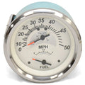 Teleflex Boat Multi-function Gauge 69214F - 3 1/4 Inch Silver White