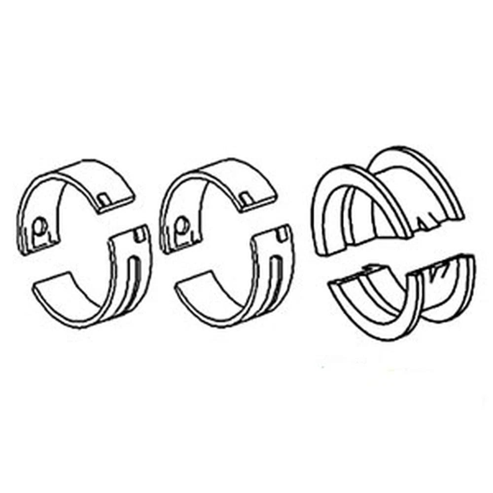 Main Bearing Set (.010") Fits Case/Internati Onal Harvester Models