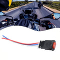 Motorcycle Switch Hazard Light Switch Button Double for Flash Lamp