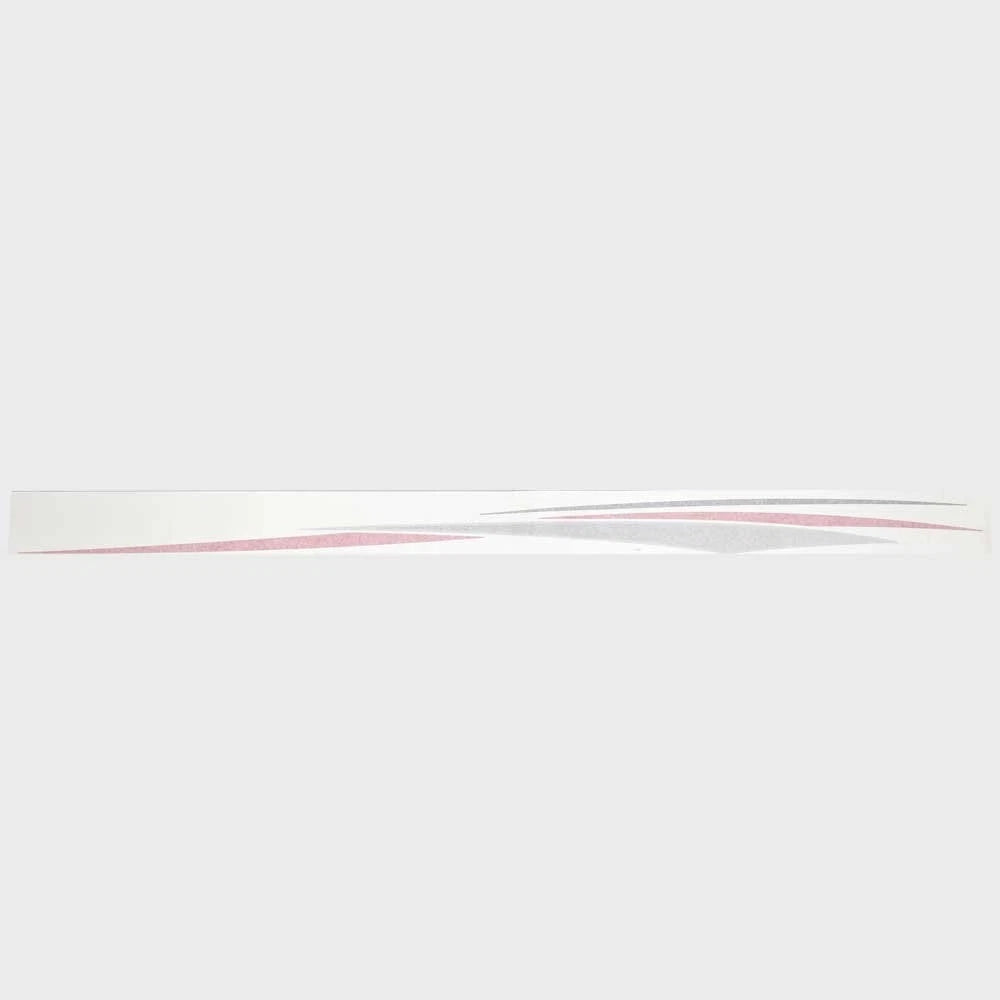 Tracker Boat Graphic Decal TR309872 - 117 X 6 1/2 Inch Red Gray