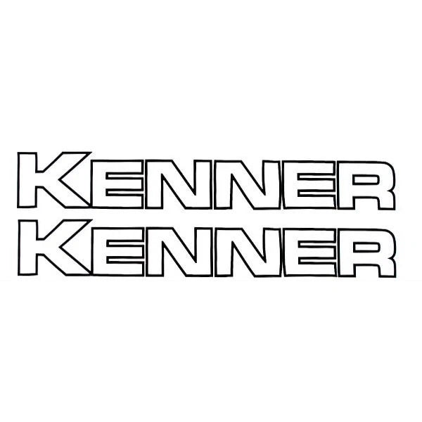 Tracker Boat Vinyl Decal Kenner 129921 - 19 1/4 Inch Black (pair)