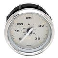 Faria Boat Speedometer SEK601A - Kronos Silver 35 MPH 3 3/8 Inch