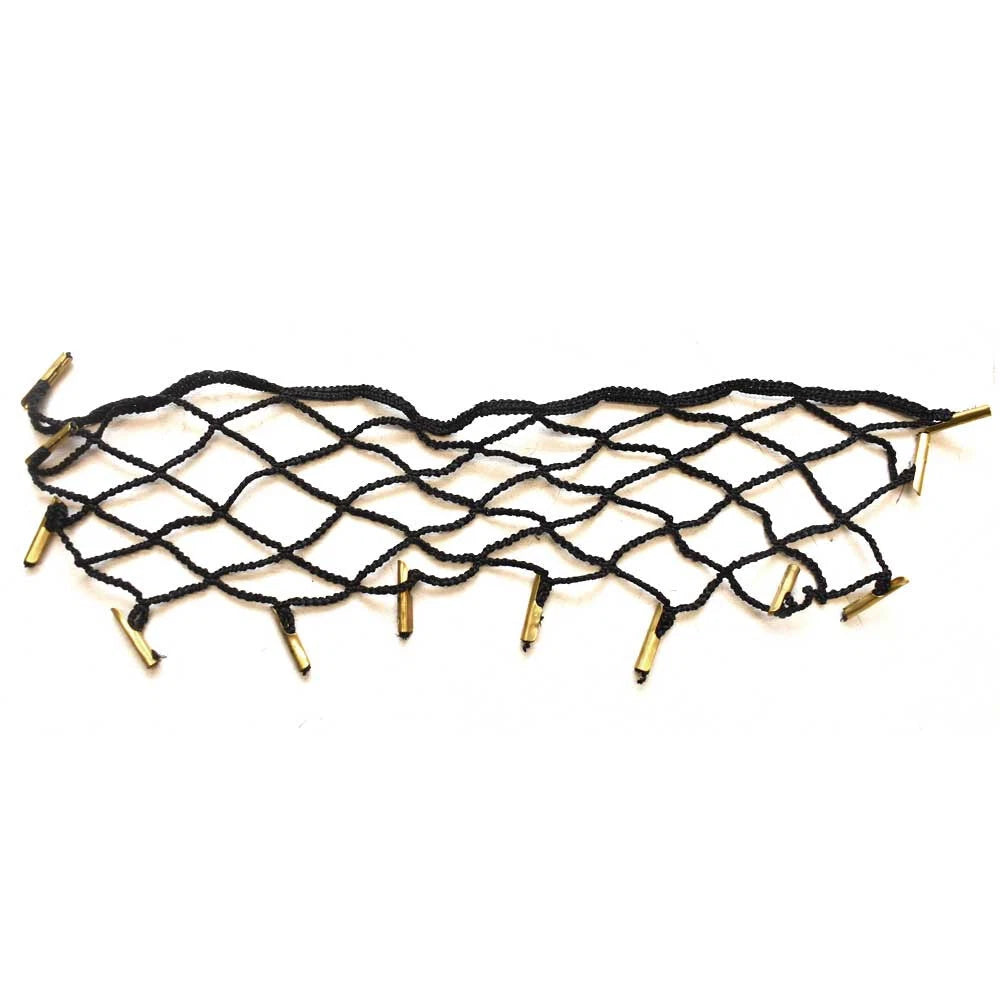 Premier Pontoon Boat Storage Net - 12 3/4 X 3 Inch Black Nylon Brass