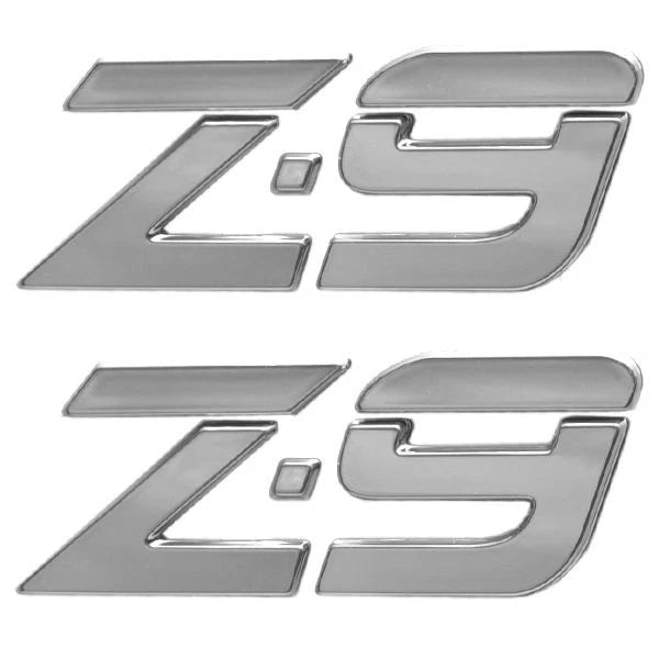 Tracker Boat Foam Filled Decal 161754 - Z9 Silver Raised (pair)