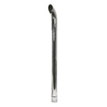 Chrome Tractor Exhaust Stack Curved 48" Long Slotted 3" ID ZNL89051C