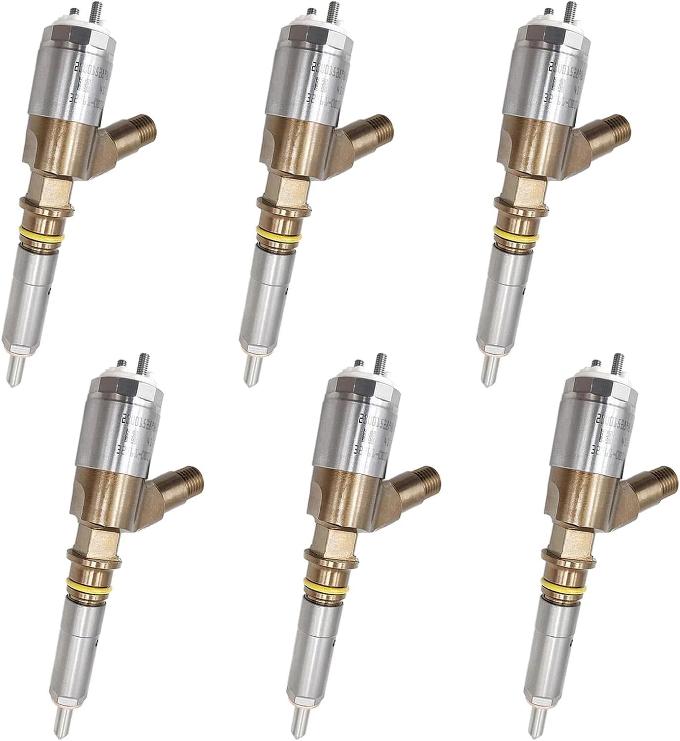 310-9067 6PCS Fuel Injector for CAT C6.6 Engine M318D M322D Excavator