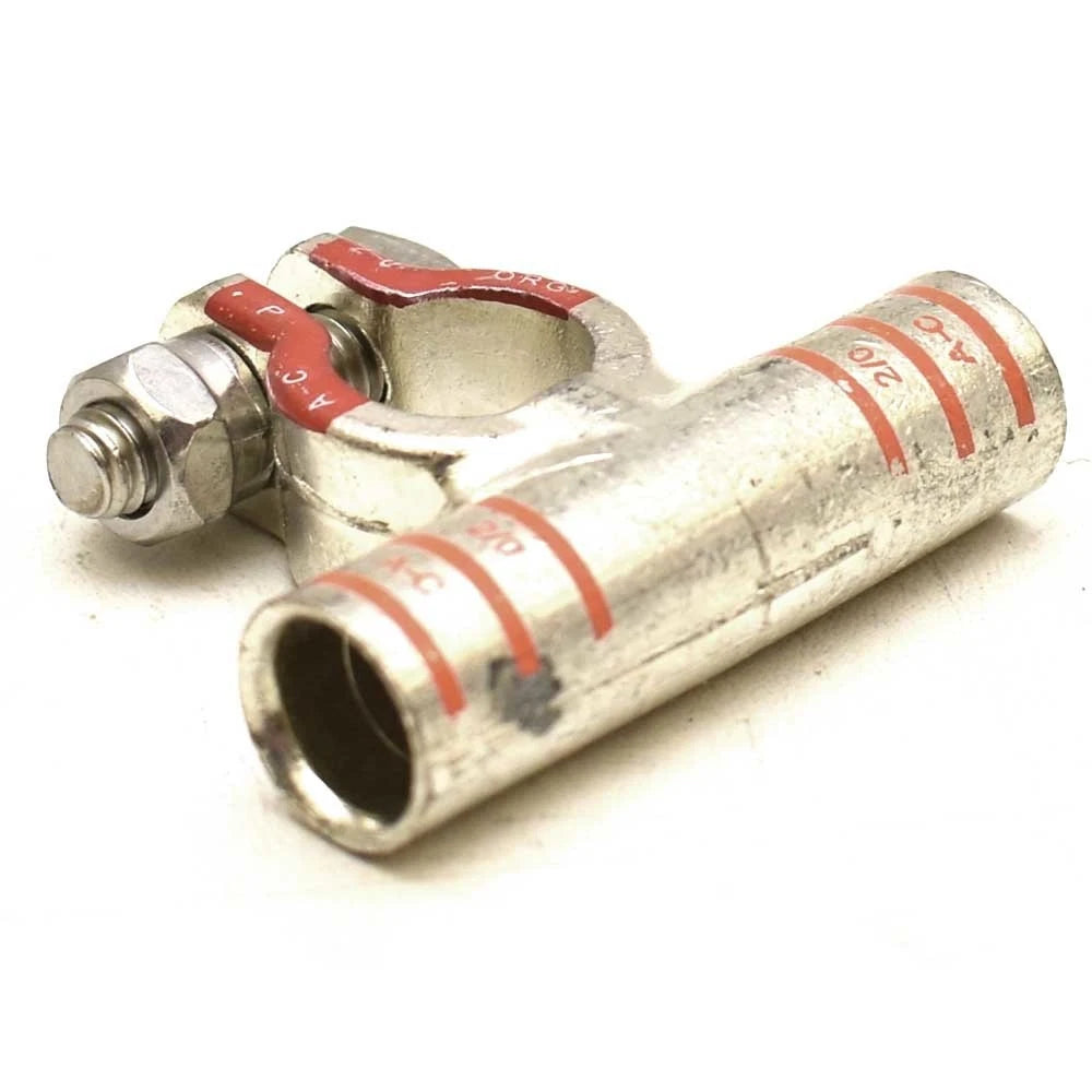 Fusion Boat Flag Battery Terminal 4320P - 2/0 Ga Positive Connector
