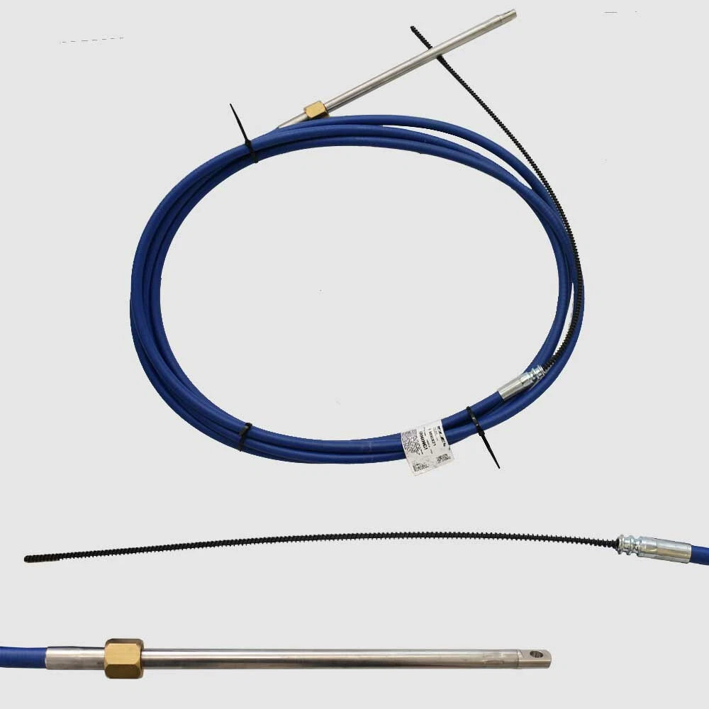 UFlex Boat M90 Mach Rotary Steering Cable M90X21 - 21 Foot Blue