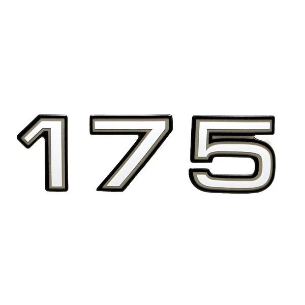 Ranger Boat Raised Decal - 175 White Sticker