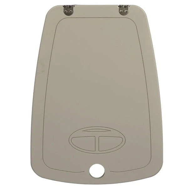 Tahoe Boat Ski Locker Hatch - 28 3/8 X 21 Inch Ivory Starboard