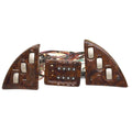 SunCatcher Boat Switch Panel Set 73422732 - LX20 - LX22 Faux Woodgrain