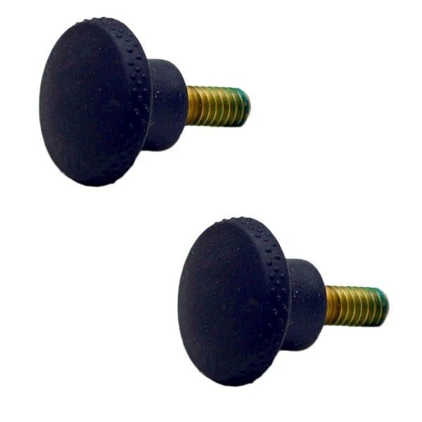 Boat Thumb Screws - 1/4-20 X 5/8 Inch Rubber (pair)