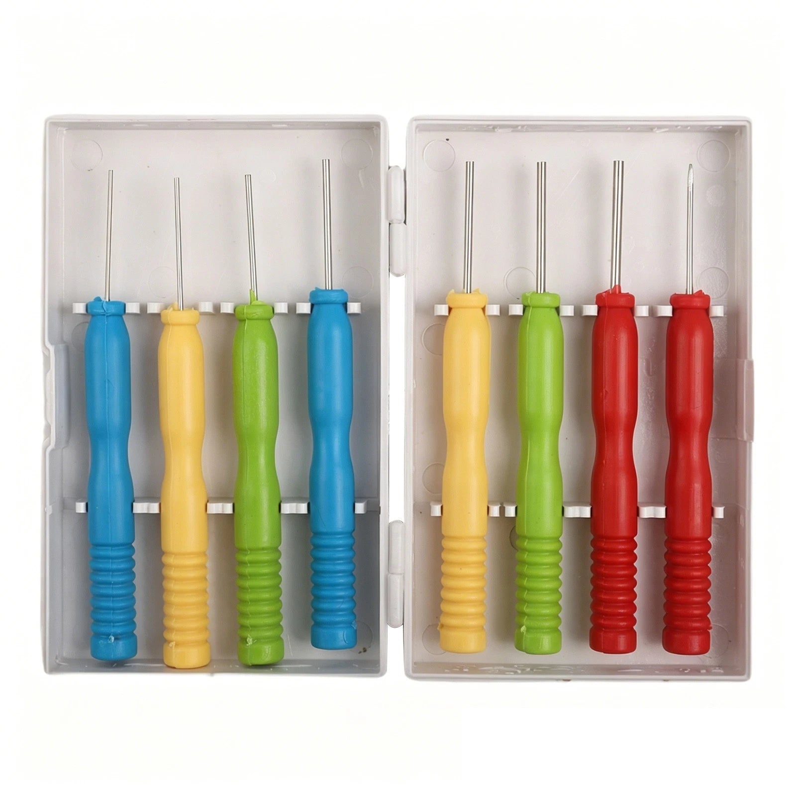 8PCS Stainless Steel Hollow Needles Desoldering Hand Tools for PCB Work