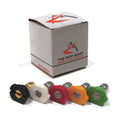 Spray Tip Nozzle Set for Many Briggs & Stratton Pressure Washer with 1/4" QC