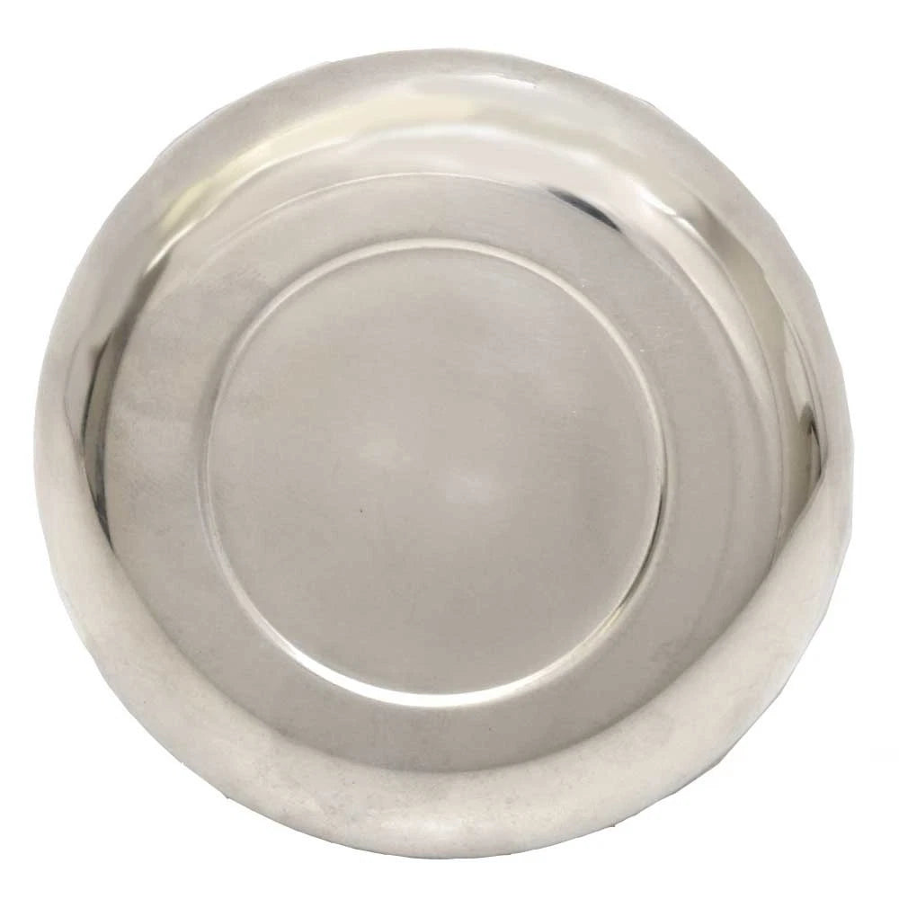 Boat Steering Wheel Cap - 4 1/4 Inch Stainless Steel