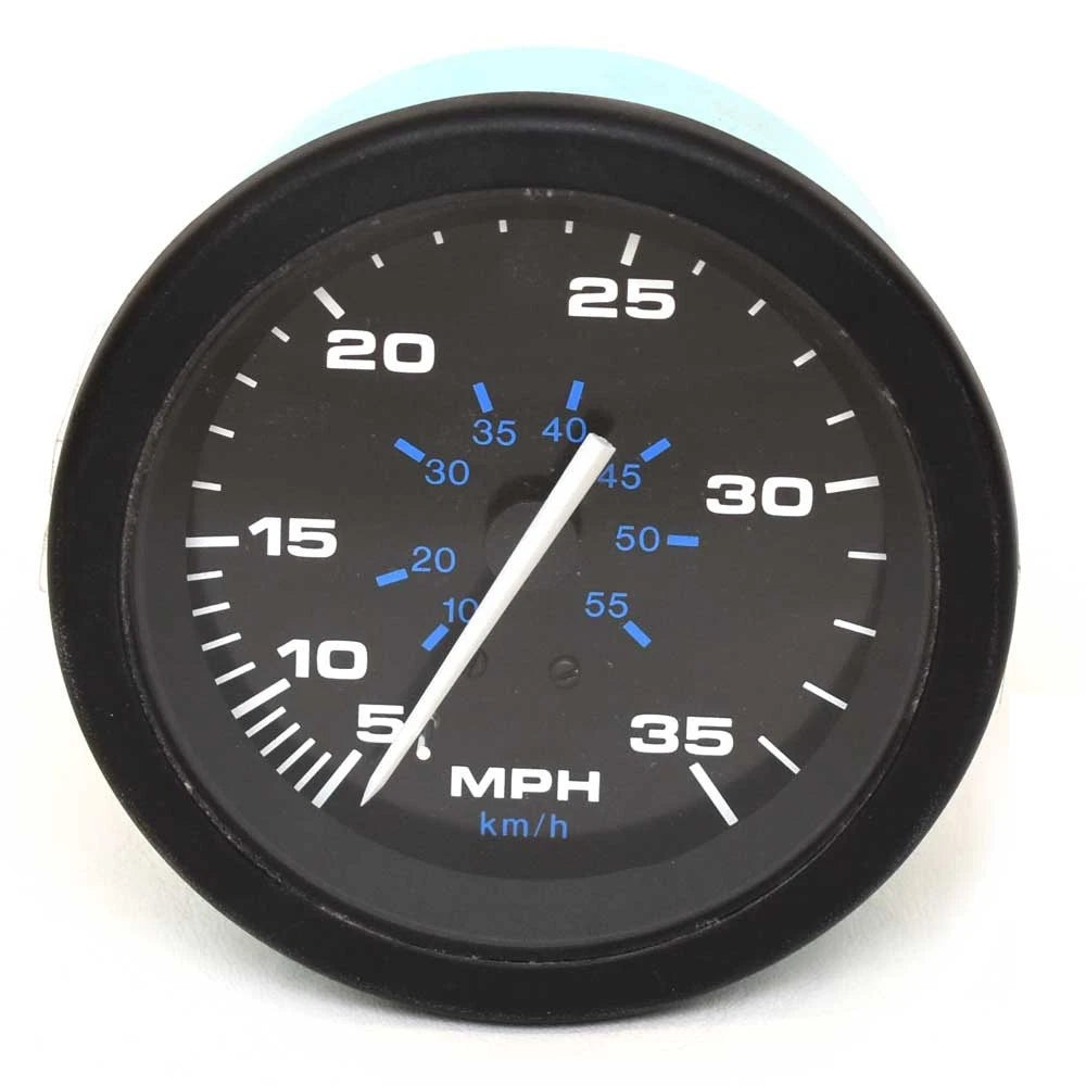 Veethree Boat Speedometer Gauge 61271 - Lowe 3 1/4 Inch 1823666 Black