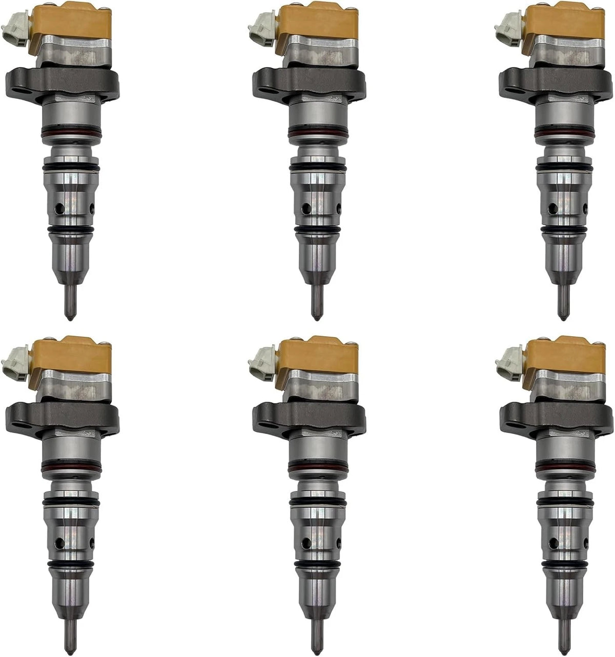 6 Pcs Fuel Injector 177-4752 for Caterpillar CAT Engine 3126B 3126E Loader 953C