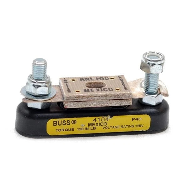 Eaton Bussman Boat Studded Bus Bar 4164 - ANN Fuse 125 Volt