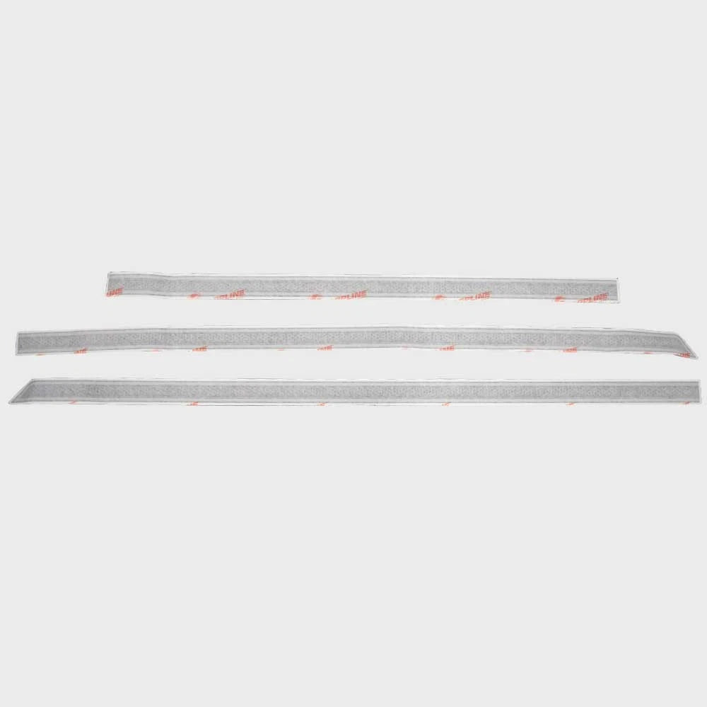 Ranger Boat Graphic Hull Decal 303634 - Metallic Silver Stickers 2017 (set of 3)
