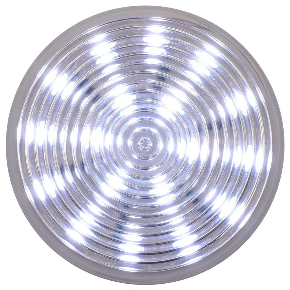 Boat Round Courtesy Light 23853-B - 12V Bright White LED