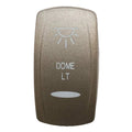 Boat Rocker Switch Cover - Dome Light Actuator Pewter