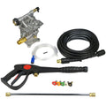 3000 Psi, 3/4" Shaft, Horizontal Power Pressure Washer Pump & Deluxe Spray Kit