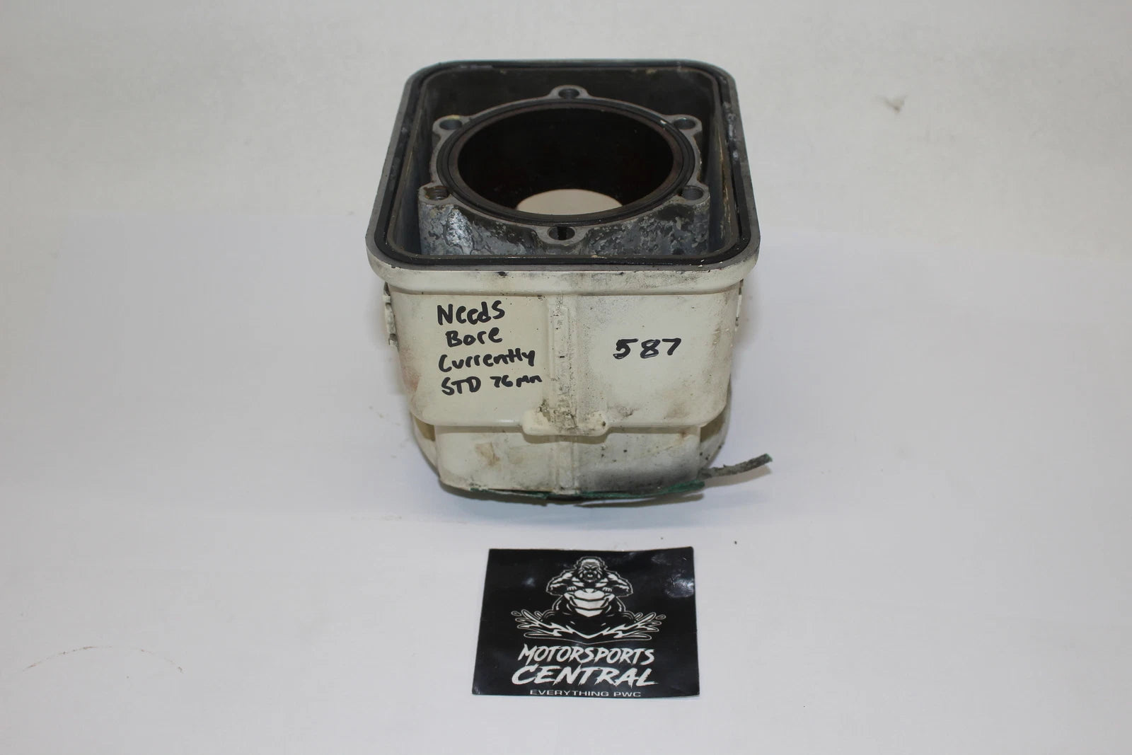 SEADOO WHITE 587 580 CYLINDER JUG 76MM STANDARD NEEDS BORED CORE