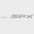 Sea Ray Boat Raised Decal 2171193 - 21 SPX Smoke Silver Chromax