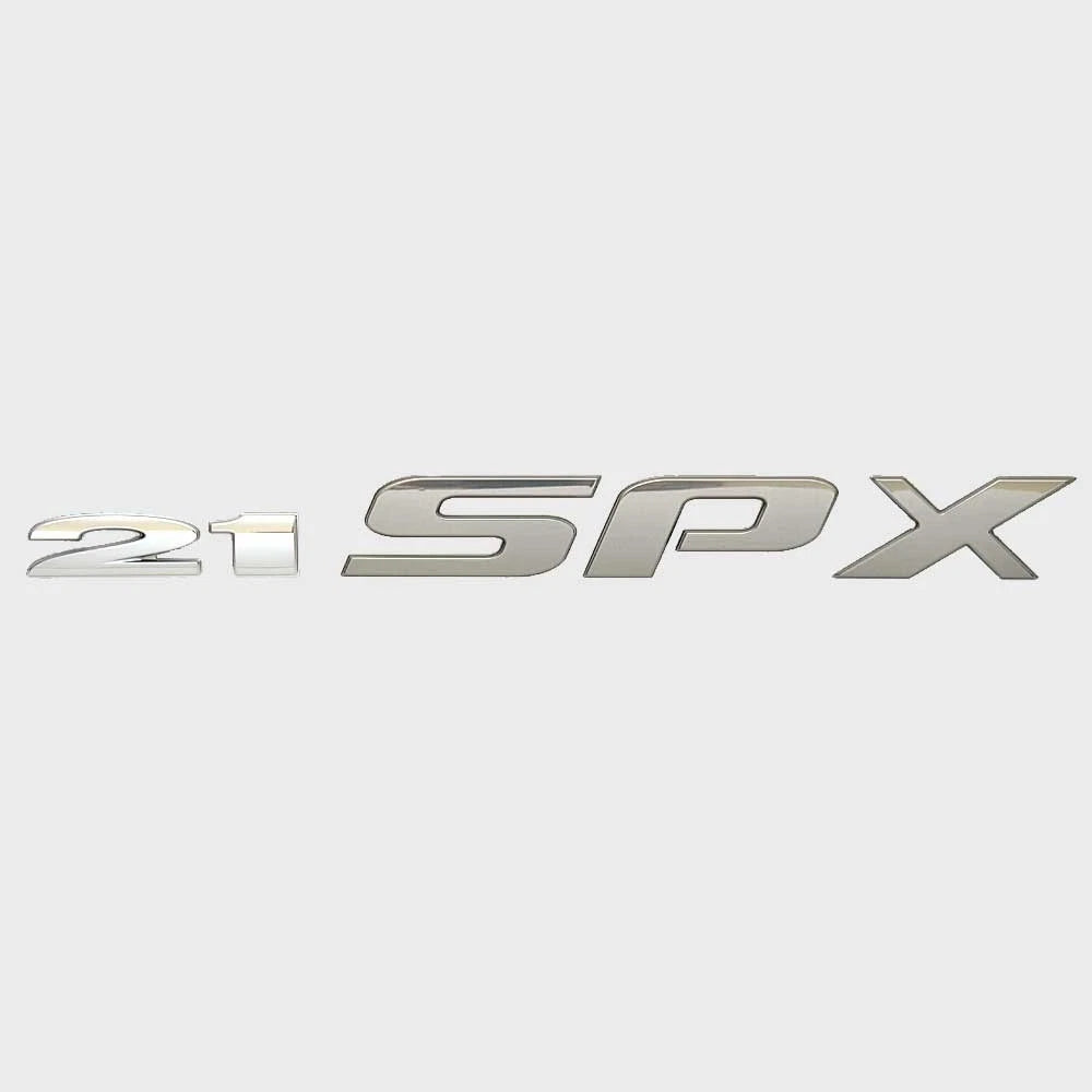 Sea Ray Boat Raised Decal 2171193 - 21 SPX Smoke Silver Chromax