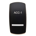 Boat Rocker Switch Cover - ACC-1 Actuator Black White