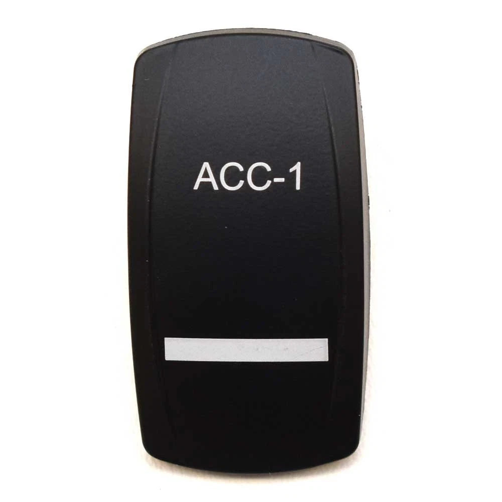 Boat Rocker Switch Cover - ACC-1 Actuator Black White