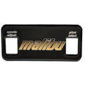 Malibu Boat Raised Decal 5982300 - Speedo Pitot Select Black Gold
