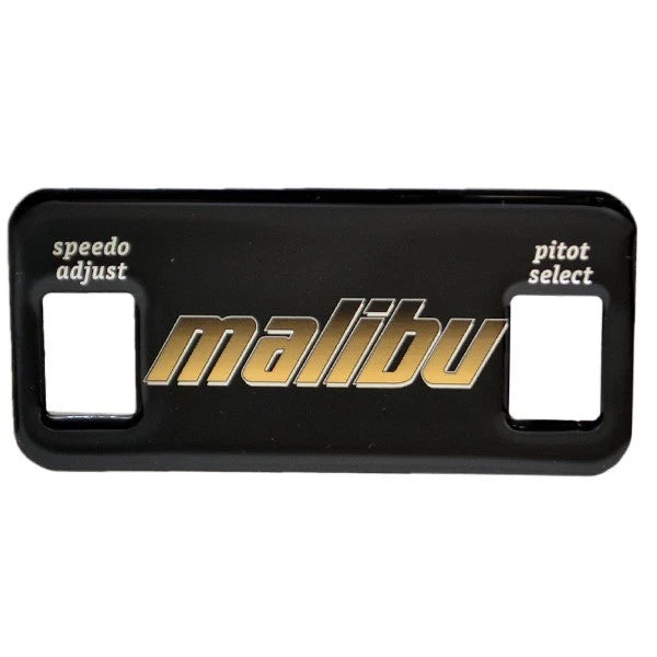 Malibu Boat Raised Decal 5982300 - Speedo Pitot Select Black Gold
