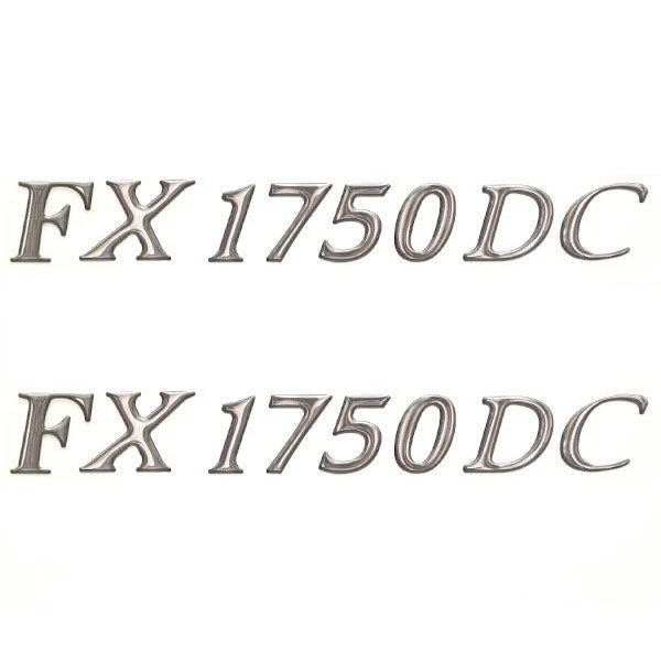 Larson Boat Raised Decal 8626-3114-00 - FX 1750 DC Sharpline (pair)