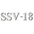 Lund Boat Model Decal 1986451 - SSV-18 Silver Black Sticker