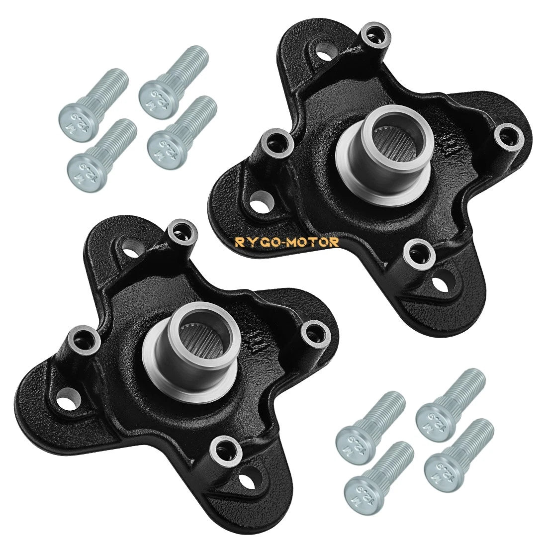 2 Front/Rear Wheel Hubs with Bolt for Polaris RZR S 1000/S4 1000 2016-2017 2019-25