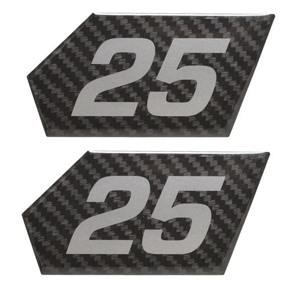 MasterCraft Boat Decal 7502023 - 2014 X25 Black Gray (set of 2)