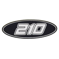 Crownline Boat Raised Decal 40151 - 210 Black