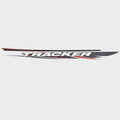 Tracker Boat Graphic Decal 185045 - Red Gray White 112 1/2 Inch Sticker