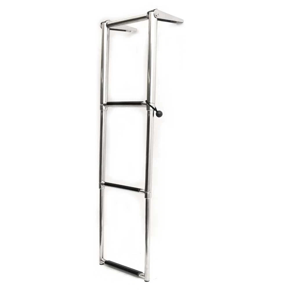 Garelick Boat Folding Telescoping Ladder 19619-33 - 3 Step 40 Inch
