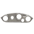 Rinker Boat Blank Gauge Panel 206694B - 240 DB Gold Silver Micro Weave